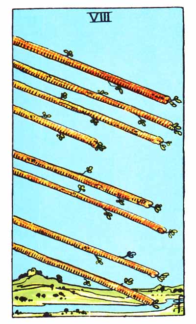 Eight of Wands