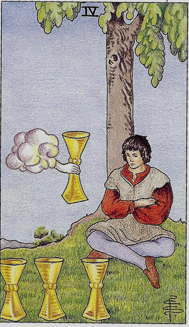 Four of Cups