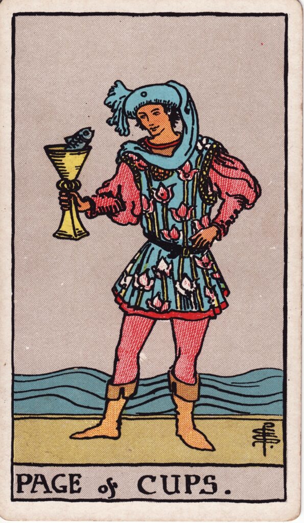 Page of Cups